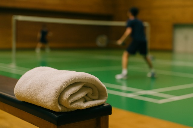 bench-towel-court