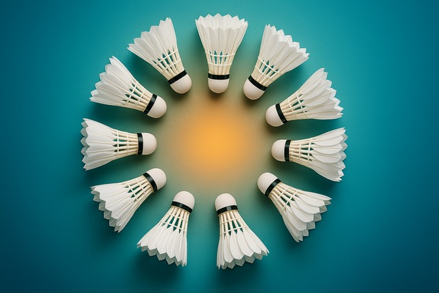 shuttlecock-circle-arrangement